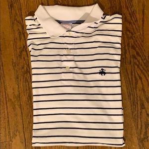 Brooks Brothers short sleeve collared shirt large